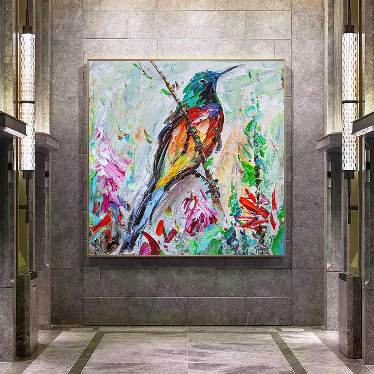VÄRIVÄLINEN LINTU