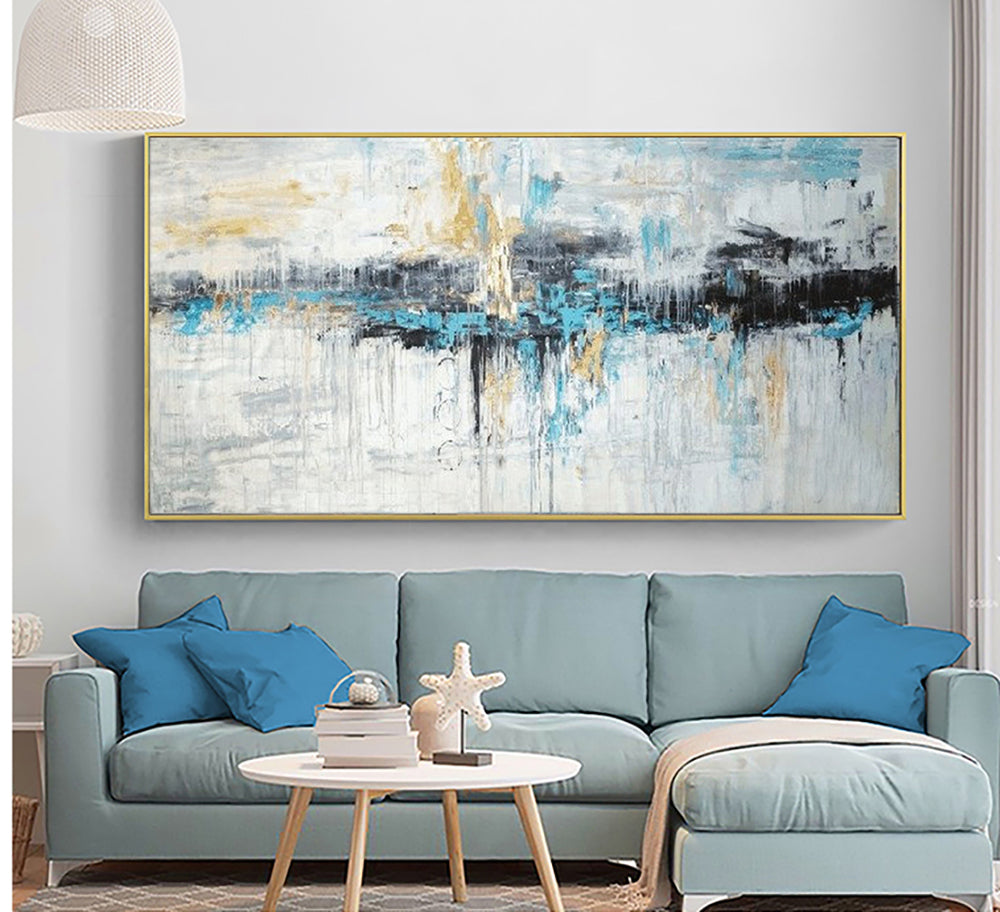 Handmade Wall Art: Elevate Your Space with Contemporary Oil Paintings!