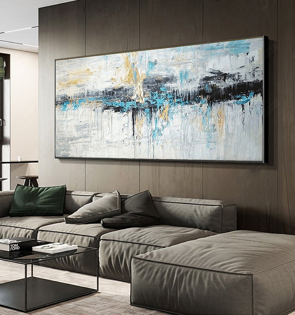 Handmade Wall Art: Elevate Your Space with Contemporary Oil Paintings!