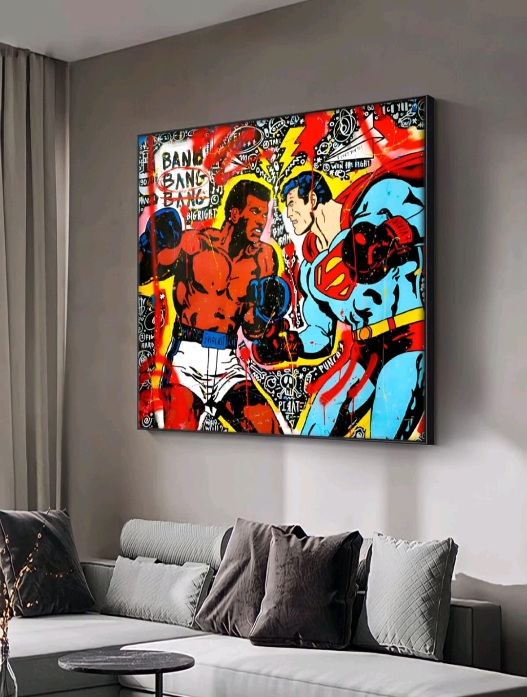MUHAMMED ALI VS SUPERMAN