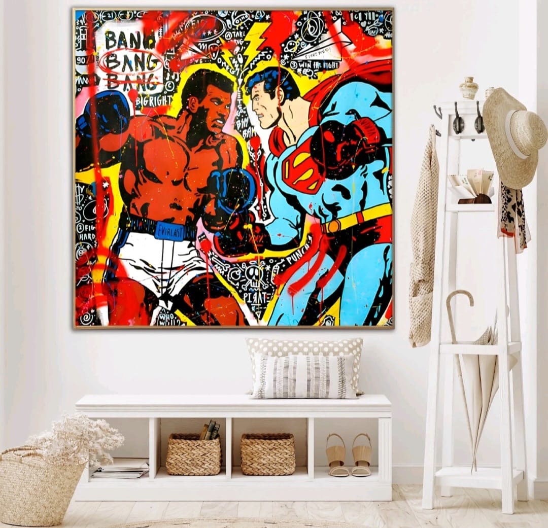 MUHAMMED ALI VS SUPERMAN