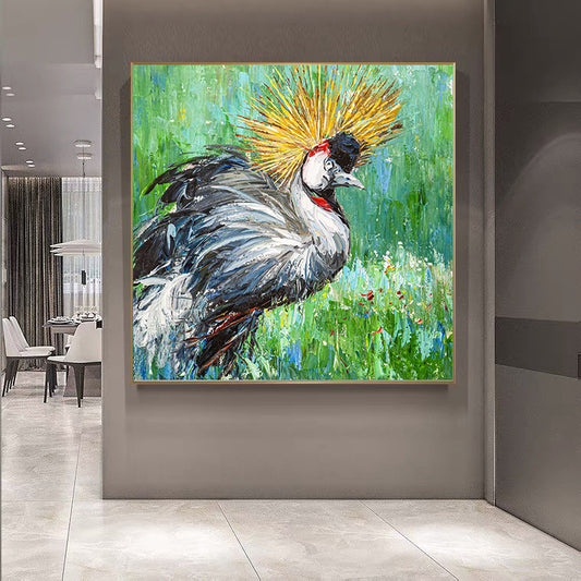 CROWNED CRANE