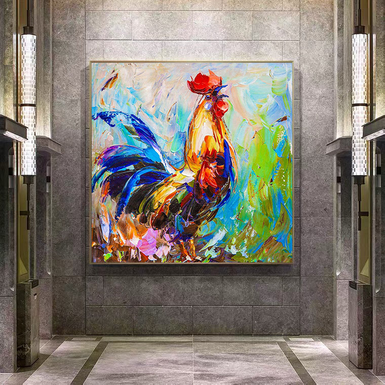 COLORFUL ROOSTER