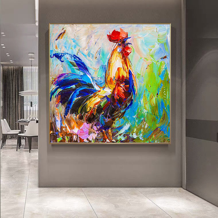 COLORFUL ROOSTER